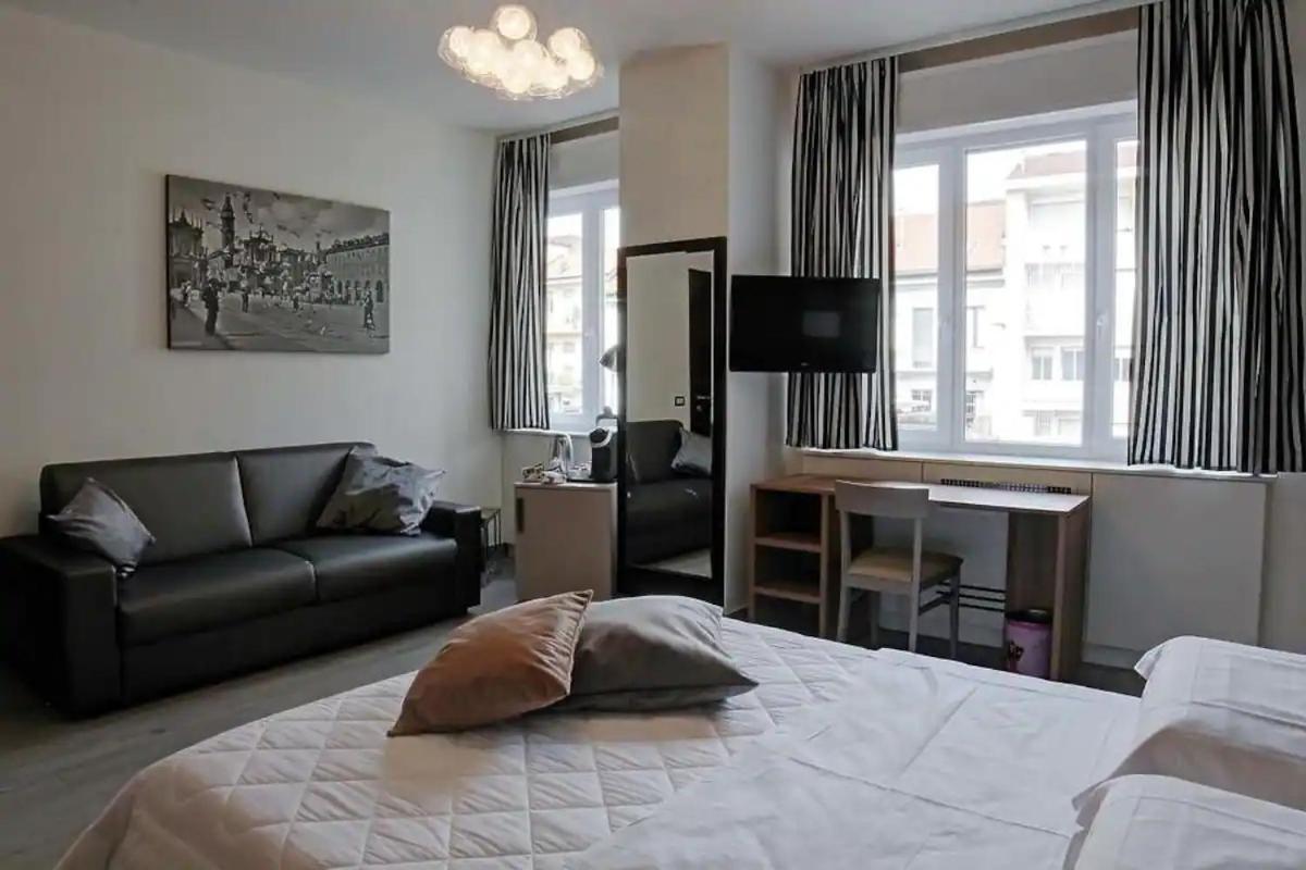 Arsenale Turin Rooms Bagian luar foto
