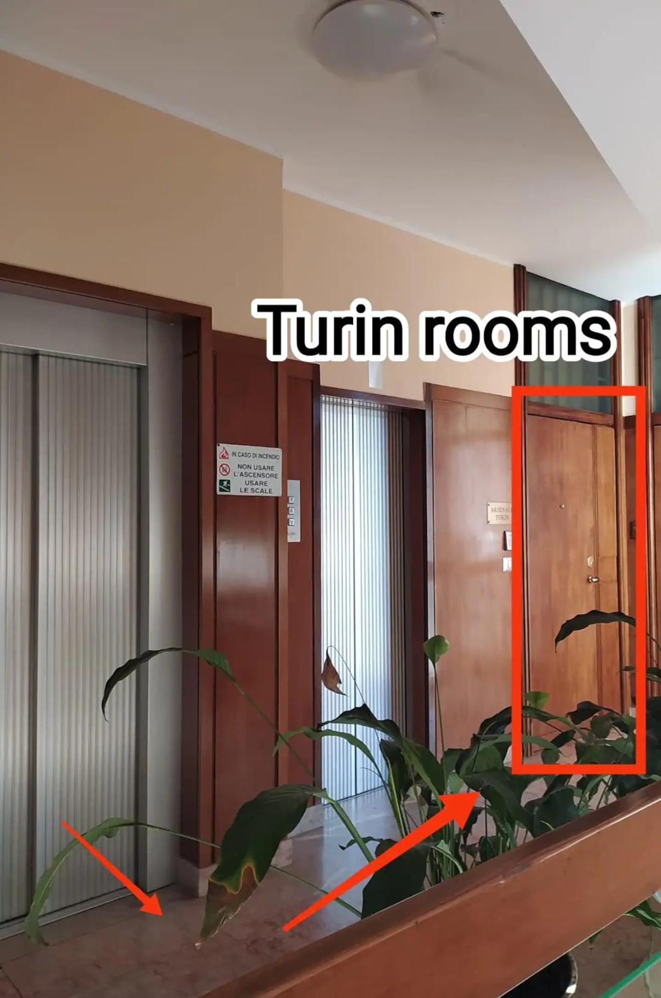 Arsenale Turin Rooms Bagian luar foto